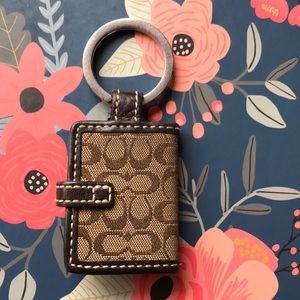 Coach Accessories - Coach signature canvas keychain Coach Accessories - Coach signature canvas keychain